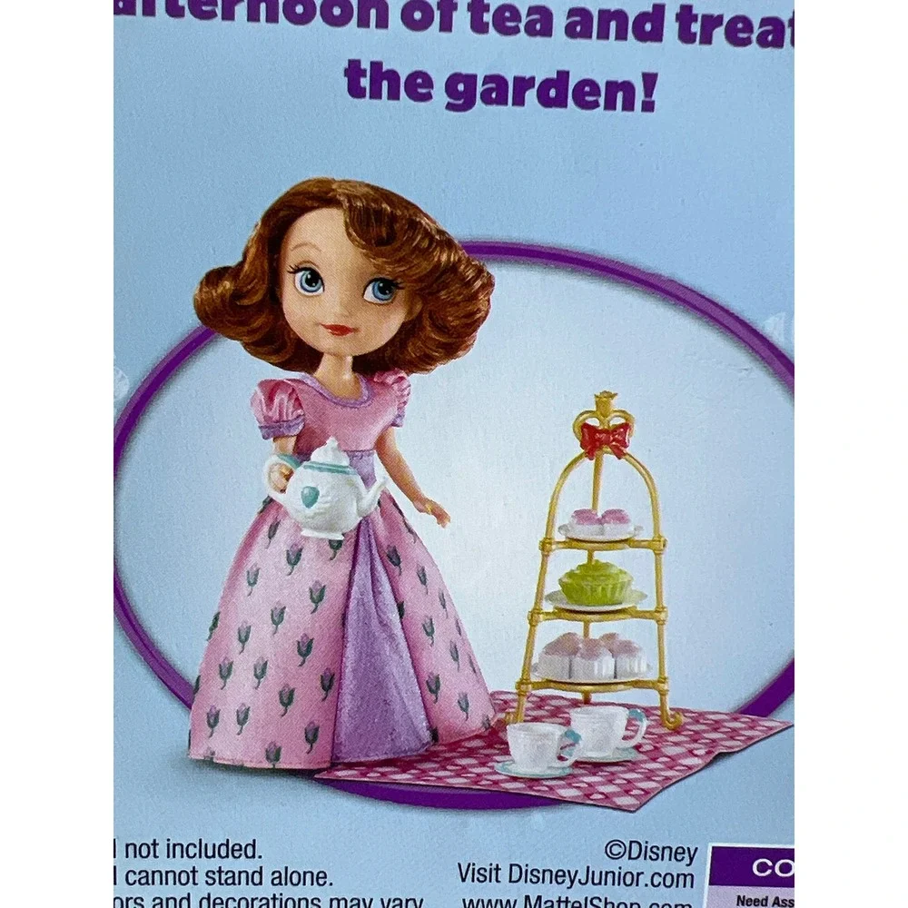Disney Princess Sofia #42 Have Fun Garden Themed Set Dress Accessories New